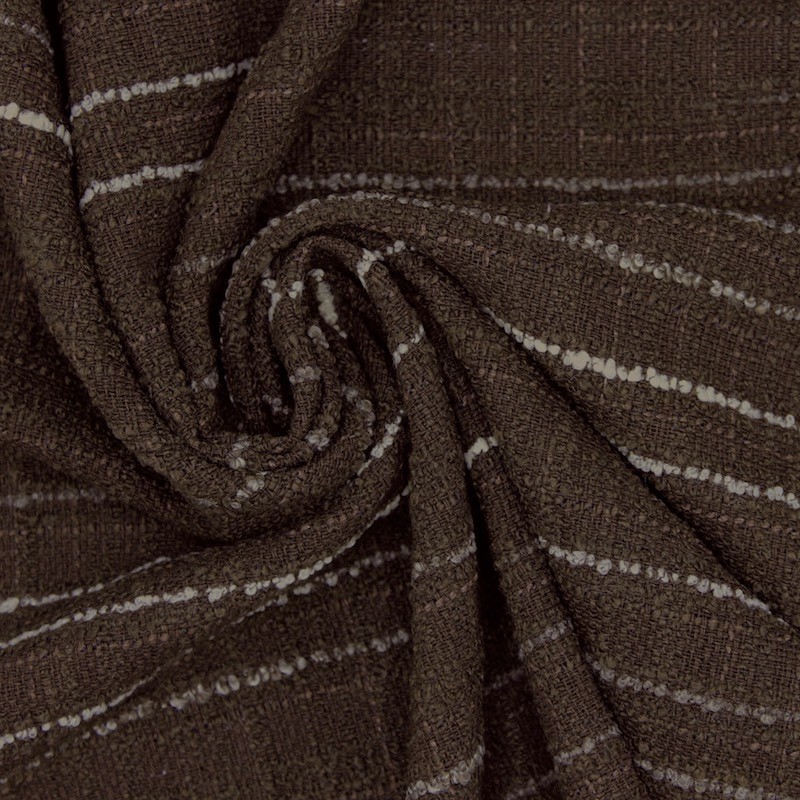 Fuschia wool and polyamide fabric