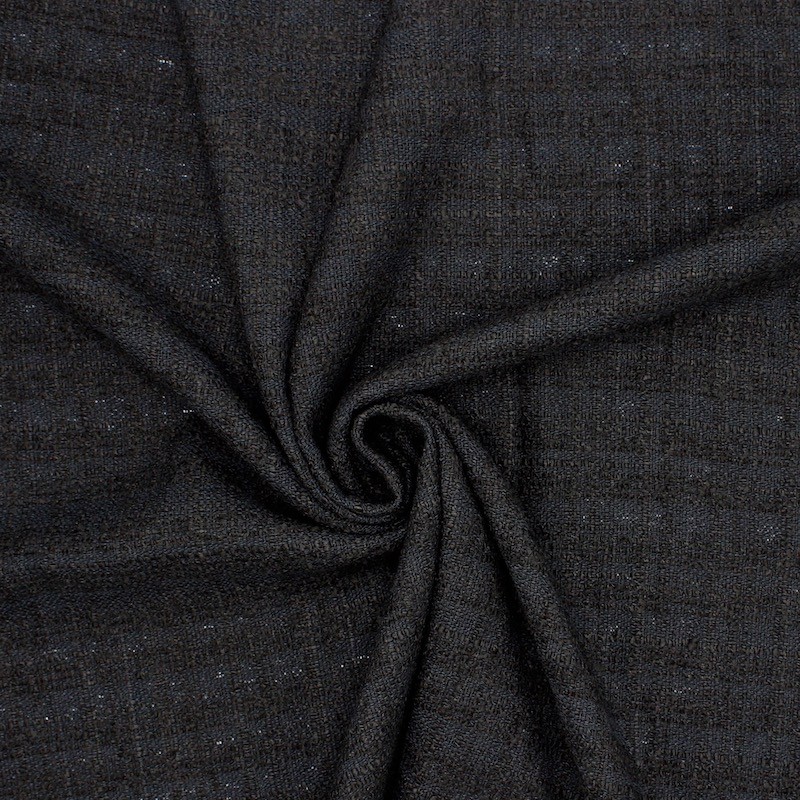 Fuschia wool and polyamide fabric