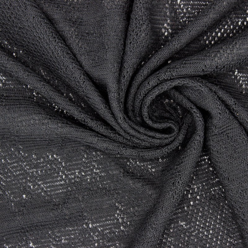 Tissu en maille type tricot