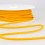 cordon tricoté jaune bouton d'or