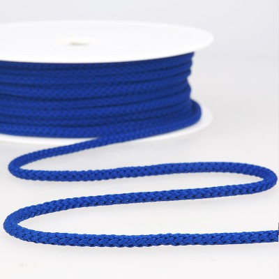 Blue knitted rope