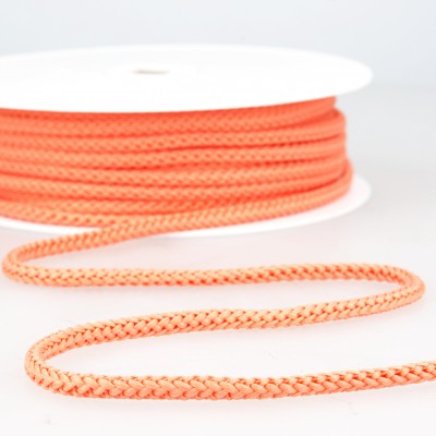 Light orange knitted rope