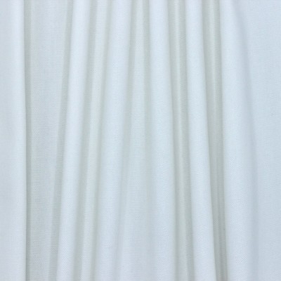 Tissu en coton uni blanc