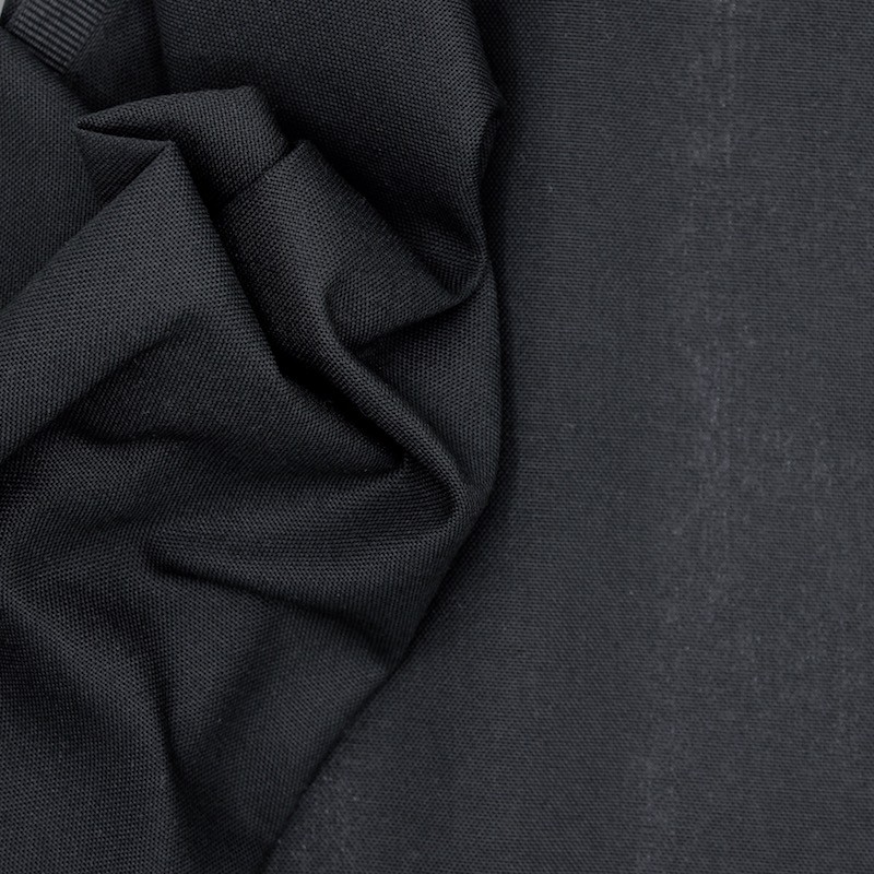 Plain cotton fabric - black