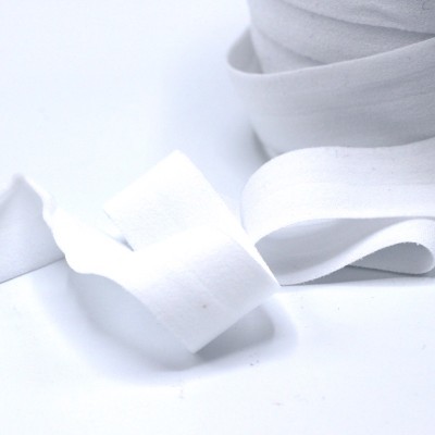 Elastique bretelle lingerie plat 20mm blanc