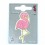 Flamant rose thermocollant 
