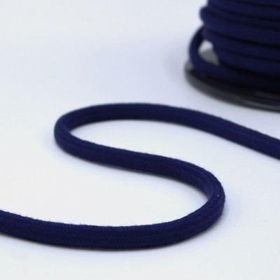 Cord in cotton - navy bleu