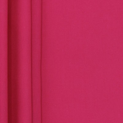 Tissu en coton uni rose