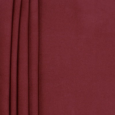 Plain cotton fabric - garnet red