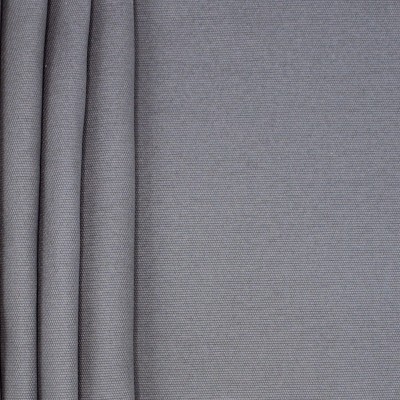 Tissu en coton uni gris 