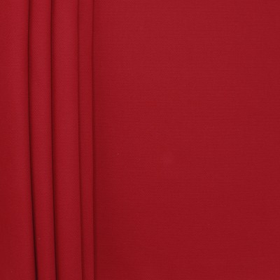 Tissu en coton uni rouge carmin