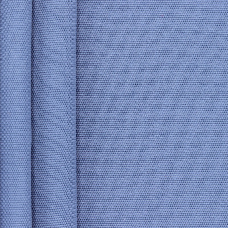 Plain cotton fabric - ultramarine