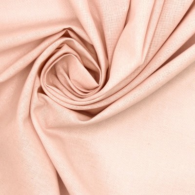 100% cotton - plain pastel pink
