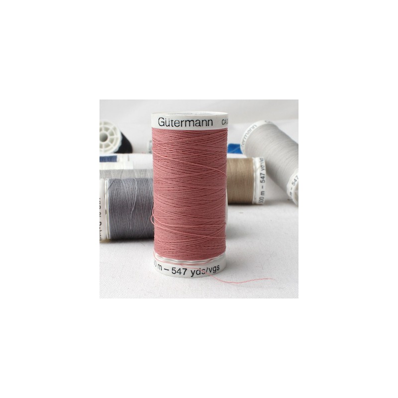 Pink sewing thread