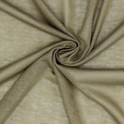 Tissu maille légère en polyester kaki