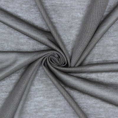 Tissu maille légère en polyester taupe