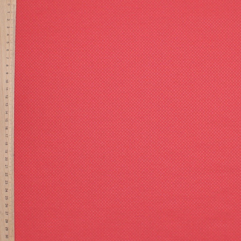 Jacquard fabric - red