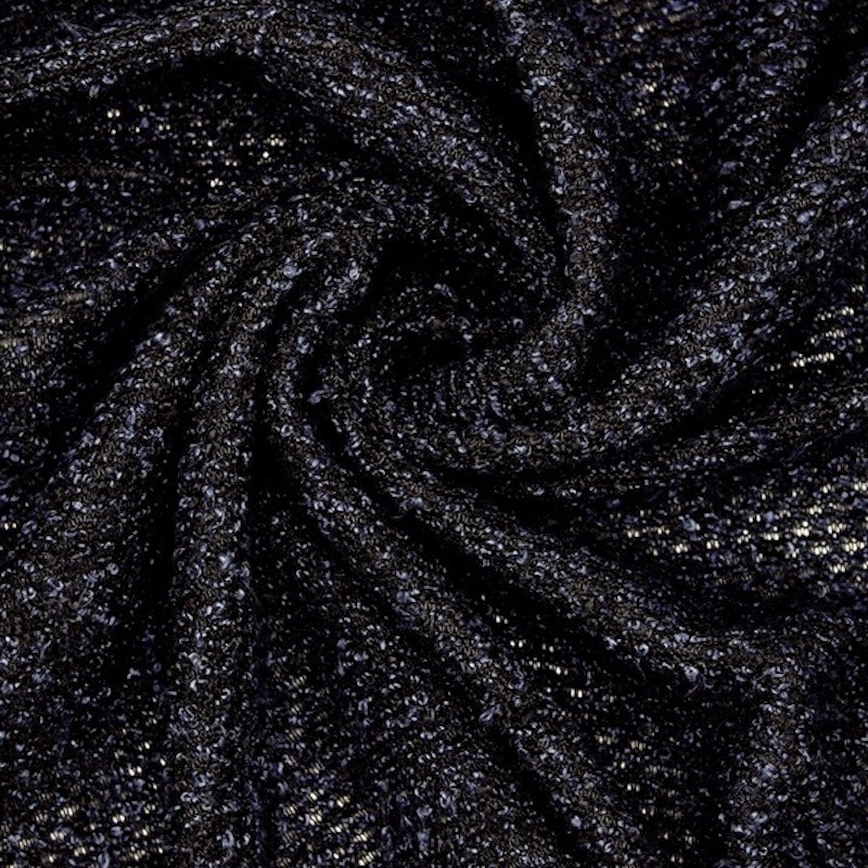 Mesh fabric with fantasy thread - burgondy 