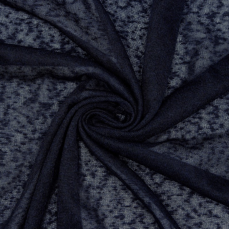 Perforated fabric - black