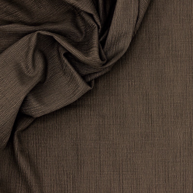 stretch emerised cloth with antique effect - brown