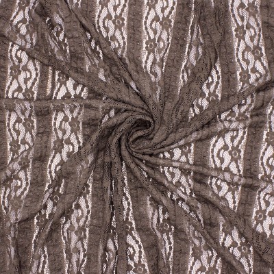 Extensible lace - taupe