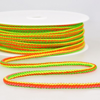 Braided cord - neon 4 colors
