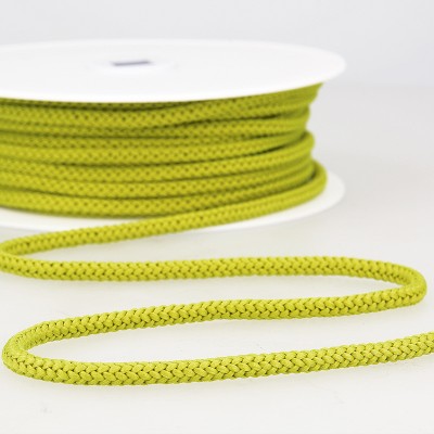Braided cord - anis green