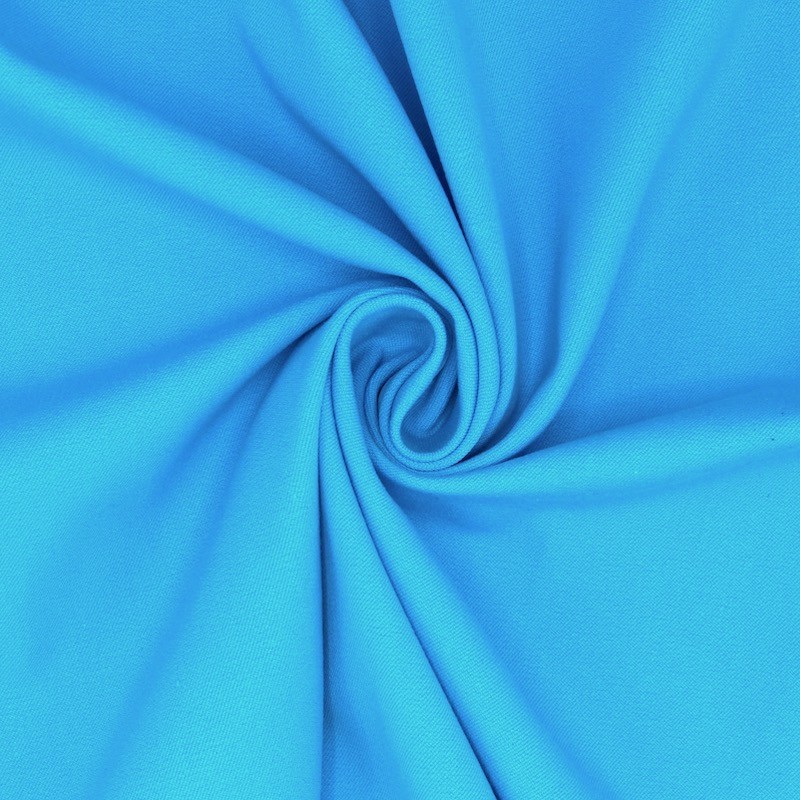 Tissu extensible bleu