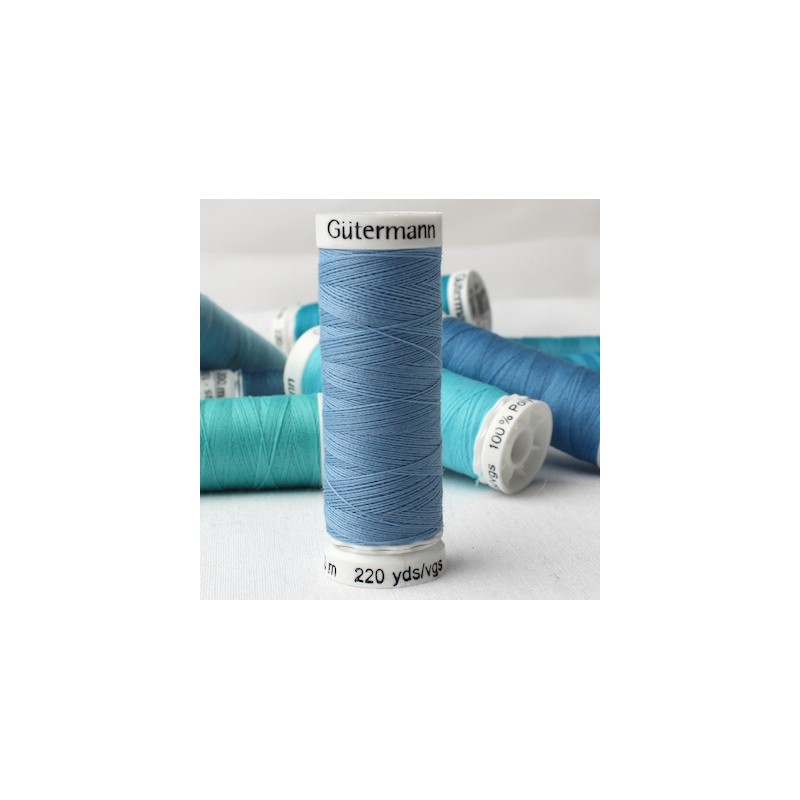 Blue sewing thread Gütermann 143