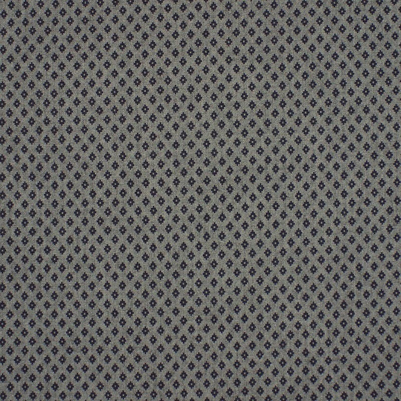 Tissu laine et polyester à petits motifs