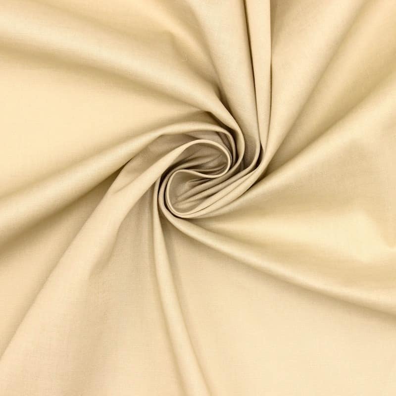 Tissu extensible beige
