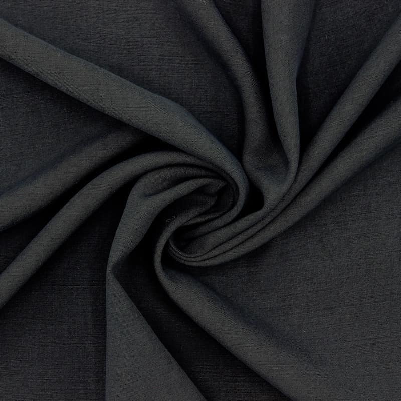 Fabric with washed silk aspect