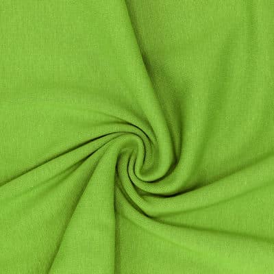 Tubular cuffing fabric - green
