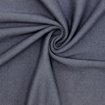 Tubular cuffing fabric - dark grey