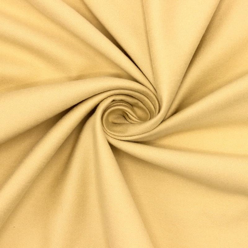 Tissu en coton beige 