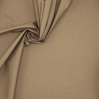 Extensible cotton - taupe