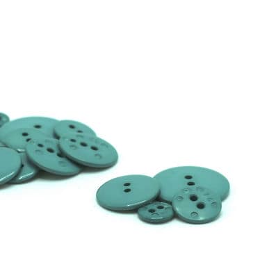 Resin button - teal 