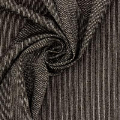Fabric in cotton and polyester - antracite