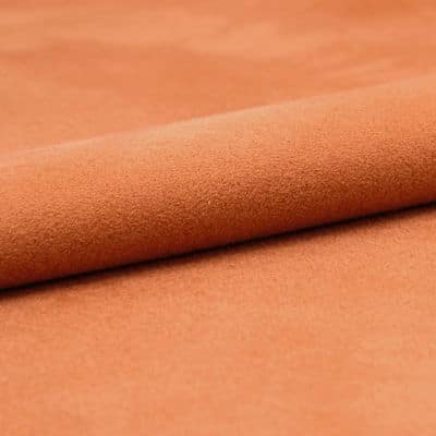 Upholstery fabric with Suede aspect