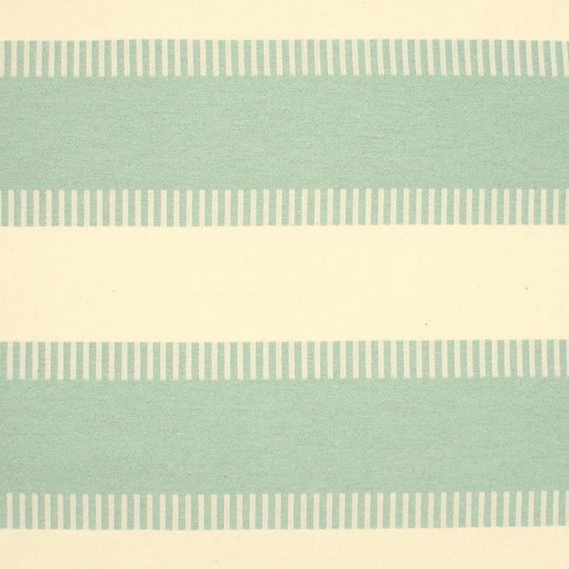 Jacquard upholstery fabric with stripes