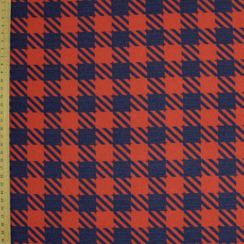 Fabric type crêpe with pattern