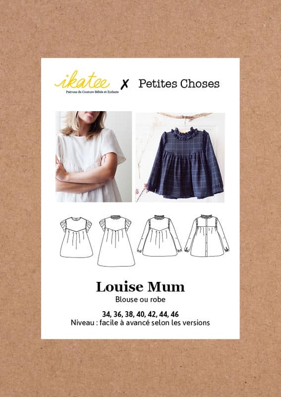 Blouse or dress pattern Louise