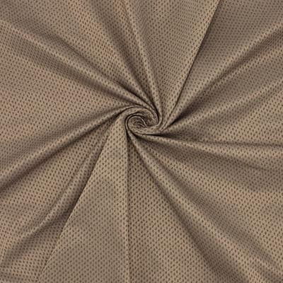 Fabric with small pattern - brown