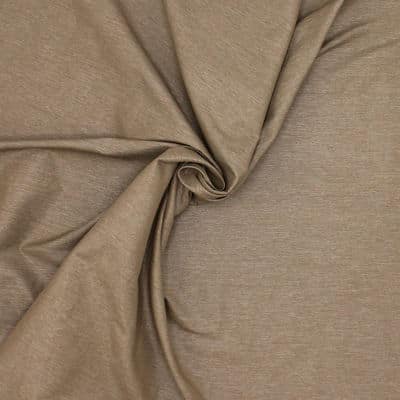 Tissu polyester brun