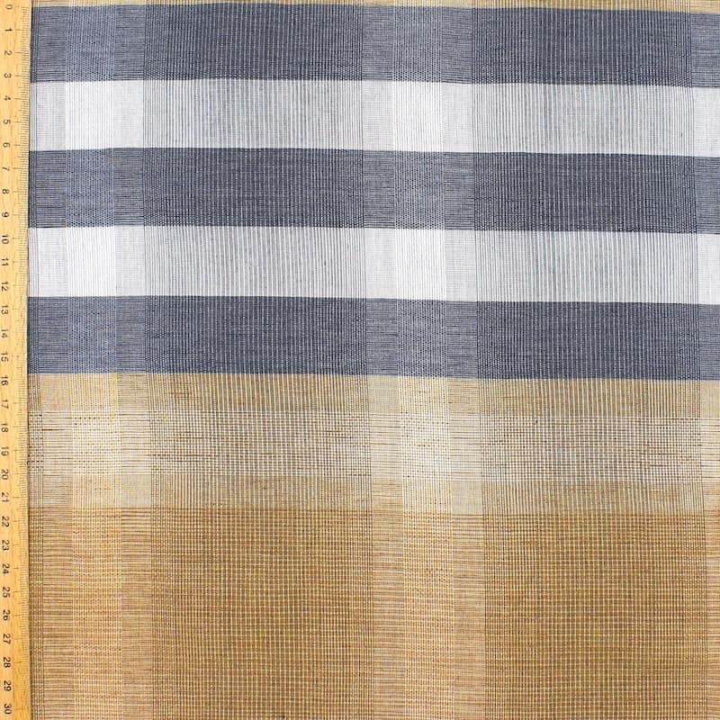 Striped cotton fabric 