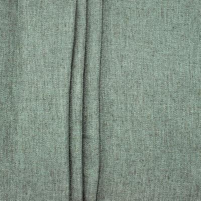 Double-sided fabric with linen aspect - khaki
