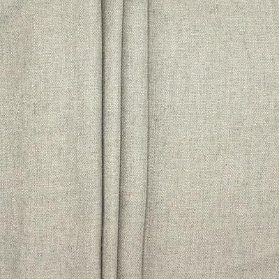 Double-sided fabric with linen aspect - grege