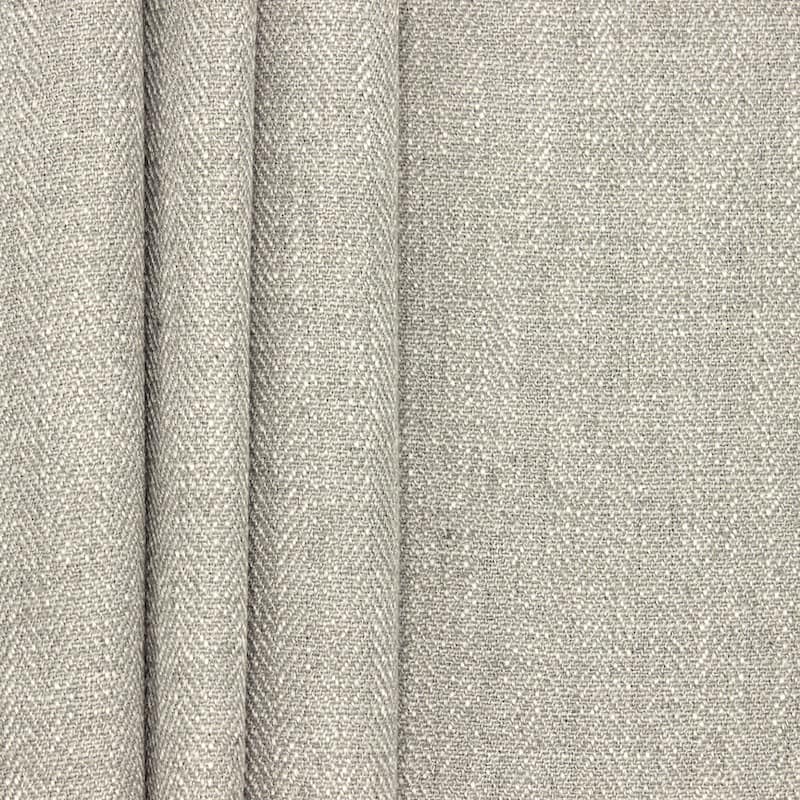 Double-sided fabric with linen aspect - grege
