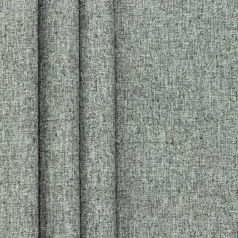 Blackout fabric - mottled grey