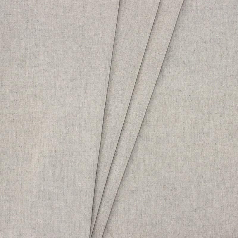 Outdoor fabric in dralon - plain grey
